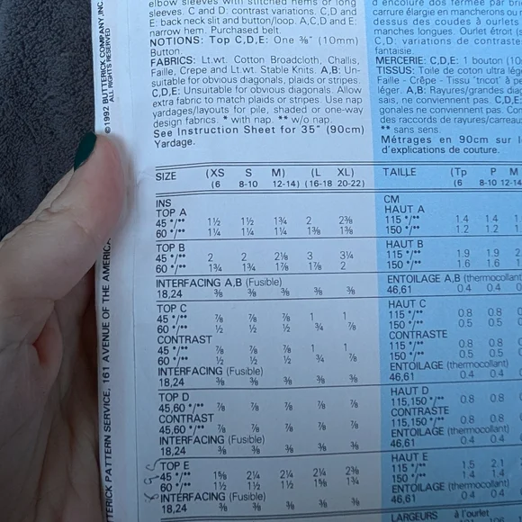 Butterick Pattern - Picture 3 of 4